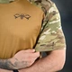 Футболка потовідвідна Coolmax з принтом DRON 2XL койот мультикам - зображення 5