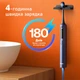 Электрическая зубная щетка Bitvae S3 Smart 4 насадки и футляр blue + косметичка - изображение 2