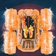 Машинка-амфибия на радиоуправлении YL-103 2.4G Transparent orange - изображение 2