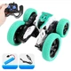 Машинка на радиоуправлении SHT DW02A Trick and Flip RC Car 2.4G Green - изображение 7