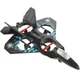 Самолет на радиоуправлении SCHE L0712 Aerobatic (with two remote controls) Blue - изображение 1