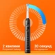 Электрическая зубная щетка Bitvae R2 Rotating с футляром и 8 насадками black + косметичка - изображение 5