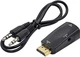 Адаптер STLab HDMI - VGA U-991 black - изображение 1