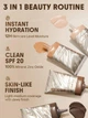 Тональный крем Dew & Done Skin Tint With SPF20 от SHEGLAM оттенок Chantilly - изображение 4