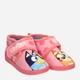 Детские теплые текстильные тапочки для девочки Disney Bluey 2300006977 26 16.5 см Розовые (8445484555103) - изображение 2