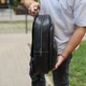 Шкіряний чоловічий рюкзак класичний чорний з натуральної шкіри якісний Tiding Bag 68932 - зображення 2