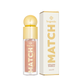 Блеск для губ Bogenia Match Lipgloss Sparkle с шимером устойчивый (BG712), 03 Бежевый - изображение 1