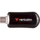 Флешка USB Type-C Verbatim 512GB Plectra Black (30227) - изображение 2