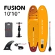 Надувная SUP доска сап борд 10.10 Aqua Marina FUSION BT-23FUP - изображение 10