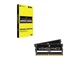 Память для ноутбука SO-DIMM DDR5 32 Gb (5600 MHz) (Kit 16 Gb x 2) Corsair Vengeance (CMSX32GX5M2A5600C48) - изображение 4
