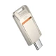Флеш накопитель USB Hoco UD17, 32GB, Type-C, металлический, silver - изображение 1