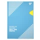 Блокнот для записей в линию А4 YES 7 БЦ Success is built Blue 152035 80 листов - изображение 1