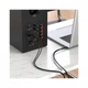 Кабель мультимедийный 3.5mm M to 2xRCA 1.5m Black BOROFONE (6974443382204) (256437) - изображение 6