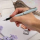 Ручка перова Waterman ALLURE Pastel Blue CT FP F блістер 13 315b - зображення 4