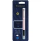 Ручка перова Waterman ALLURE Pastel Pink CT FP F + Картриджі Mini блістер 13 316b2 - зображення 1