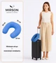 Подушка для путешествий MirSon №8772 Naturale Line 19-4150 Ofelia 100% Memory (2200006348573) - изображение 2
