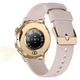 Смарт годинник жіночі Lemfo G34 Gold Metal (розмова, тонометр, HRV, пульсоксиметр) Amoled екран | 2 ремінця - зображення 9