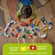 Конструктор LEGO DUPLO Town Автомобили для гонок и пилоты команд Формулы-1 70 деталей (10445) - изображение 4