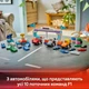 Конструктор LEGO DUPLO Town Автомобили для гонок и пилоты команд Формулы-1 70 деталей (10445) - изображение 5