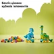 Конструктор LEGO DUPLO Town Динозавры на колесах 3в1 108 деталей (10451) - изображение 5