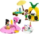 Конструктор LEGO Friends Вечеринка единорога и фламинго у бассейна 99 деталей (42658) - изображение 2
