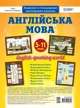 Комплект двосторонніх плакатів Англійська мова 5-11 класи (4 шт). Наочність ЗПП048 - зображення 1