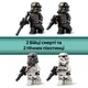 Конструктор LEGO Star Wars Боевой набор "Боец смерти и Ночной пехотинец" 119 деталей (75412) - изображение 7
