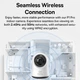 Камера відеоспостереження Baseus Security P1 Pro Indoor Camera 3K White (Adapter Not Included) (S0TV022130) - зображення 8