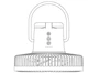 Портативний міні вентилятор CH WT-F61A White - изображение 10