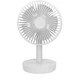 Портативний міні вентилятор CH WT-F52 White - изображение 1
