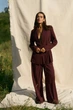 Штани палаццо Wear me XL Бордовий (2_25_153_12869) - зображення 4