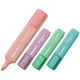 Маркер Highlighter 2537-A, 1-5 мм клиноп., набір 4х пастель - изображение 3