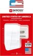 Adapter sieciowy Skross Europe to USA USB White (7640166323099) - obraz 5