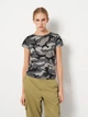 Футболка хлопковая женская Sol's Camo Women 01187521 S Серый камуфляж (3660731316275) - изображение 1