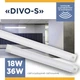 Світильник LED лінійний ELM Divo S з датчиком руху 18 Вт 6500К накладний (26-0131) - зображення 4