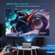 Смарт проектор Magcubic HY350 Pro - Портативный мультимедийный LED проектор для домашнего кинотеатра на Андроид. 4K, Wi-Fi, Bluetooth, Android 11 - изображение 4