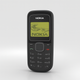 Мобильный телефон Nokia 1202 Jet Black (7124-436) - изображение 1