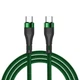 Кабель XON SmartCable Type-C - Type-C PD 100W 2м MaxCharge (SC302C1W2G 3343) Зеленый - изображение 1