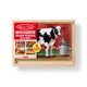 Детский набор пазлов 4 в 1 "Животные на ферме" MelissaandDoug MD13793 - изображение 3
