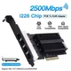 Сетевая карта Intel I226-V 4х2.5Gbps порта RJ45 LAN Card NIC PCIe для Windows/Mac OS - изображение 1