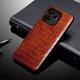 Чохол під шкіру крокодила AIORIA Xiaomi Redmi 13 (4G/5G) Brown (40481-30) - зображення 2