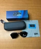 Модные мужские солнцезащитные очки 2025 aviator polarized matte black солнечные защитные UV400 поляризационные антибликовые авиаторы для рыбалки отдыха авто polaroid от солнца в форме капли окуляры полароид матовые дымчатые линзы твердый чехол в комплекте - изображение 1