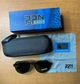 Модные мужские солнцезащитные очки 2025 aviator polarized black солнечные защитные UV400 поляризационные антибликовые авиаторы для рыбалки отдыха авто стильные polaroid от солнца в форме капли окуляры полароид серо-зеленые линзы твердый чехол в комплекте - изображение 1