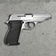 Стартовий пістолет SUR 2608 matte chrome (Walther PP) + кейс + патрони 25шт + 1 магазин - изображение 2