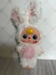 Плюшевая игрушка Кукла Красавица - младенец пупсик Labubu Брелок WAKUKU Baby Doll Вакуку Белая - изображение 2