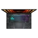 Ноутбук MSI 15.6 Cyborg 15 B2RWFKG-1254XUA F 144Hz/Intel Core 7 240H/16GB/512 SSD/RTX 5060 8GB/DOS/Translucent Black (9S7-15Q342-1254) - зображення 5