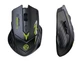 Бездротова ігрова миша GAMING MOUSE Bluetooth + 2.4G на акумуляторі чорна - зображення 2