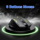 Бездротова ігрова миша GAMING MOUSE Bluetooth + 2.4G на акумуляторі чорна - зображення 5