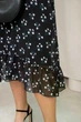 Літня шифонова сукня ELFBERG 42620 50-52 Чорна - зображення 3