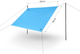 Тент для кемпінгу Nils Camp NC17111 230 x 140 см Blue (5908261683527) - зображення 7